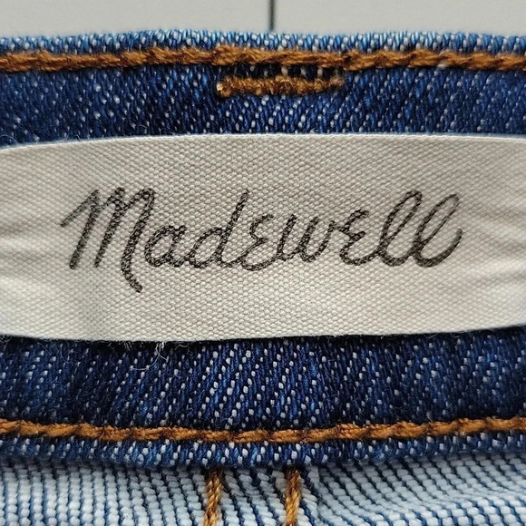 Madewell Jeans 10" High Rise Skinny Medium Wash Size 26 - Picture 12 of 16
